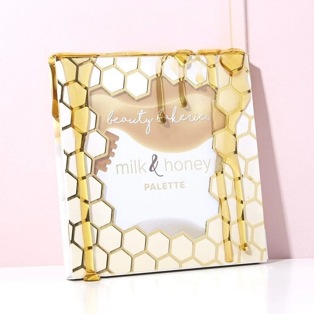 BEAUTY BAKERIE MILK & HONEY‎ Women's Highlighter Palette.